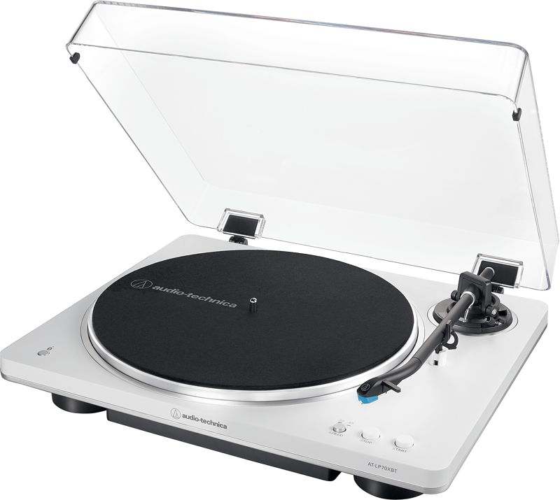 Foto van Audio-technica at-lp70xbt wit