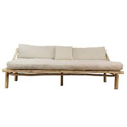 Foto van Van der leeden - lounge sofa teak 200 cm