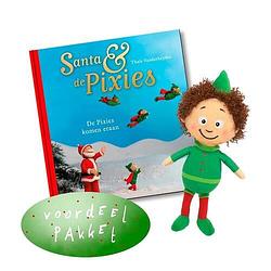 Foto van Santa & de pixies, pakket pixiepop + de pixies komen eraan - thaïs vanderheyden - paperback (9789463889377)
