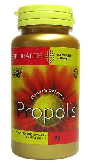 Foto van Bee health propolis 1000mg capsules 90st