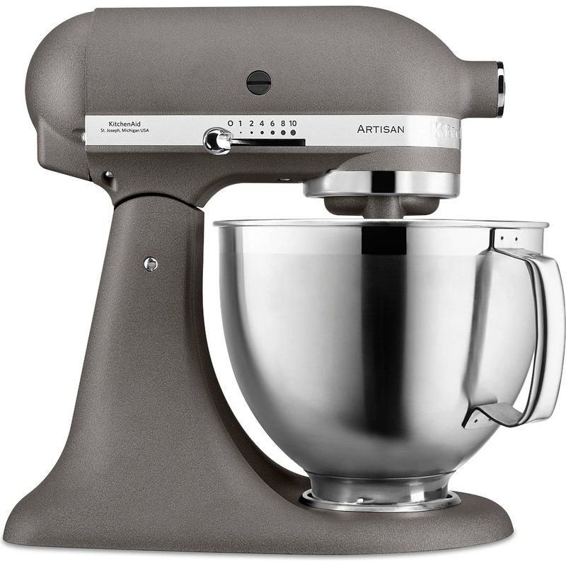 Foto van Kitchenaid artisan 5ksm185psegr keukenmachine 300 w 4,8 l grijs