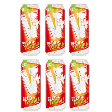 Foto van Veltins v beer tequila flavor blik 6 x 500ml bij jumbo