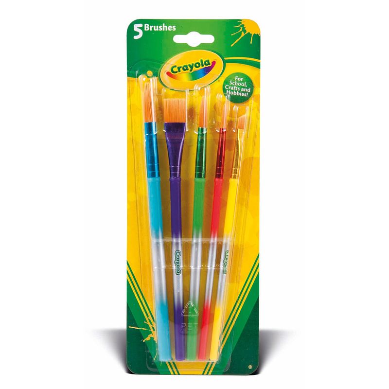 Foto van Crayola penselen 5 stuks