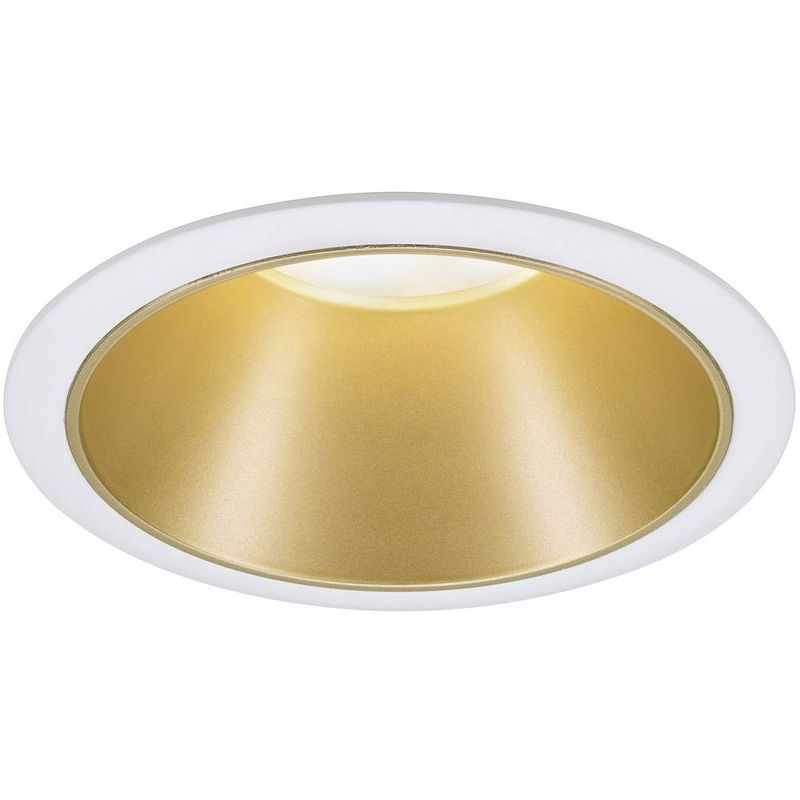 Foto van Paulmann 93405 paulmann led-inbouwlamp led 6 w wit, goud