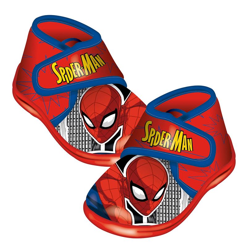 Foto van Marvel pantoffels spider-man junior polyester rood maat 22