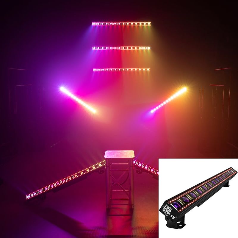 Foto van Eurolite led stp-15 qcl bar 3-in-1 rgbw led bar