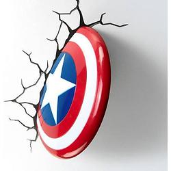 Foto van Marvel 3d light ""captain america shield""