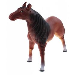 Foto van Johntoy animal world paard 20 cm bruin