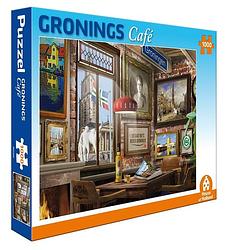 Foto van Gronings cafe (1000 stukjes) - puzzel;puzzel (8719324373470)