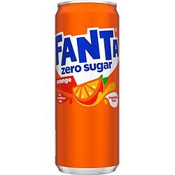 Foto van Fanta orange zero sugar 330ml bij jumbo