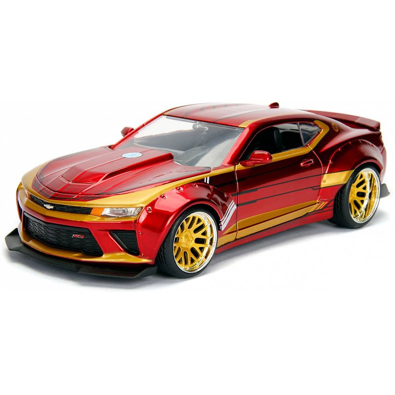 Foto van Jada auto marvel ironman 2016 chevy camaro ss 1:24 die-cast