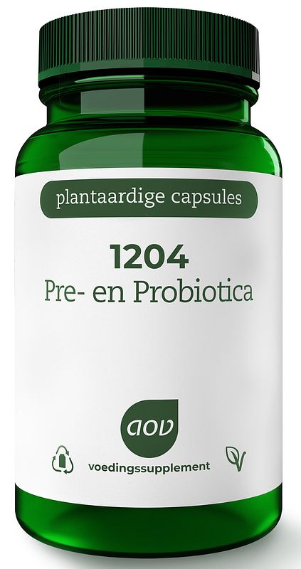 Foto van Aov 1204 pre- en probiotica vegacaps