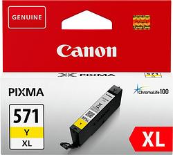 Foto van Canon cli-571xl cartridge geel
