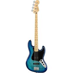 Foto van Fender fsr player jazz bass blue burst mn plus top elektrische basgitaar