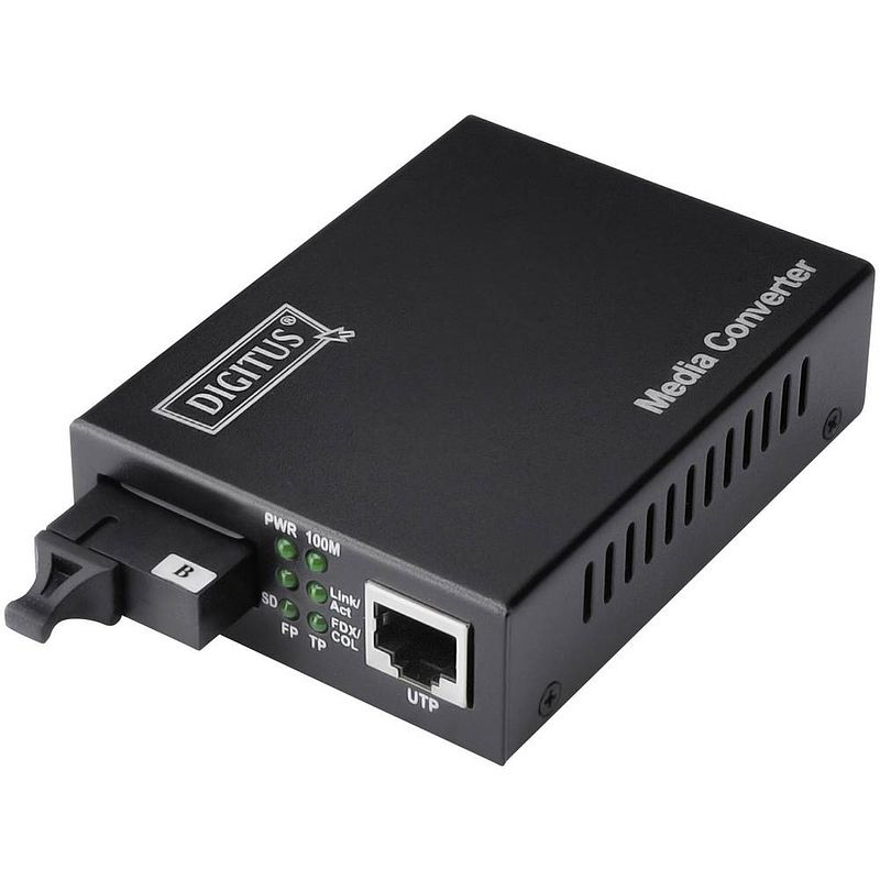 Foto van Digitus dn-82023 lan, sc simplex netwerk mediaconverter 100 mbit/s