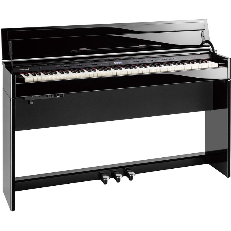 Foto van Roland dp603-pe digitale piano classic polished ebony