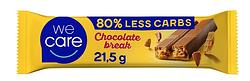 Foto van We care low carb chocolade break 65g bij jumbo