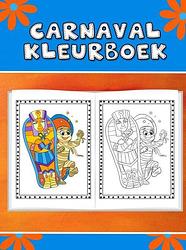 Foto van Leuk carnaval kleurboek voor kinderen - mieke stevens - paperback (9789464802696)