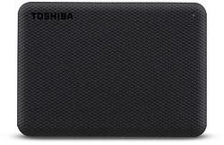 Foto van Toshiba canvio advance 4 tb externe harde schijf (2,5 inch) usb 3.2 gen 1 zwart hdtca40ek3ca