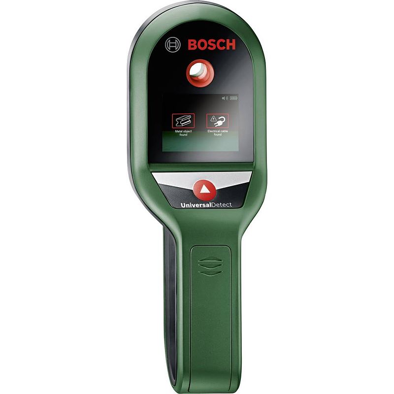 Foto van Bosch home and garden universaldetect detectieapparaat 0603681300 detectiediepte (max.) 100 mm geschikt voor hout, spanningsvoerende kabels, non-ferrometaal,