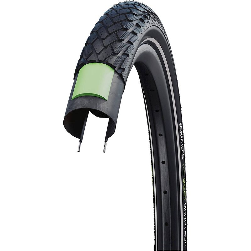 Foto van Schwalbe green marathon greenguard 26x1.50 (40-559) zwart