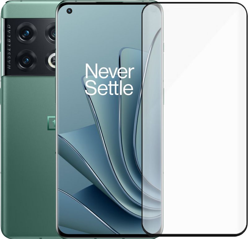 Foto van Oneplus 10 pro 256gb groen 5g + panzerglass screenprotector glas