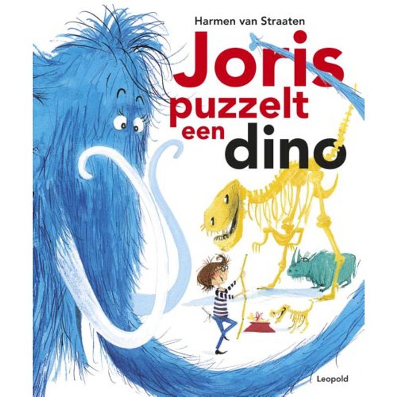 Foto van Joris puzzelt een dino