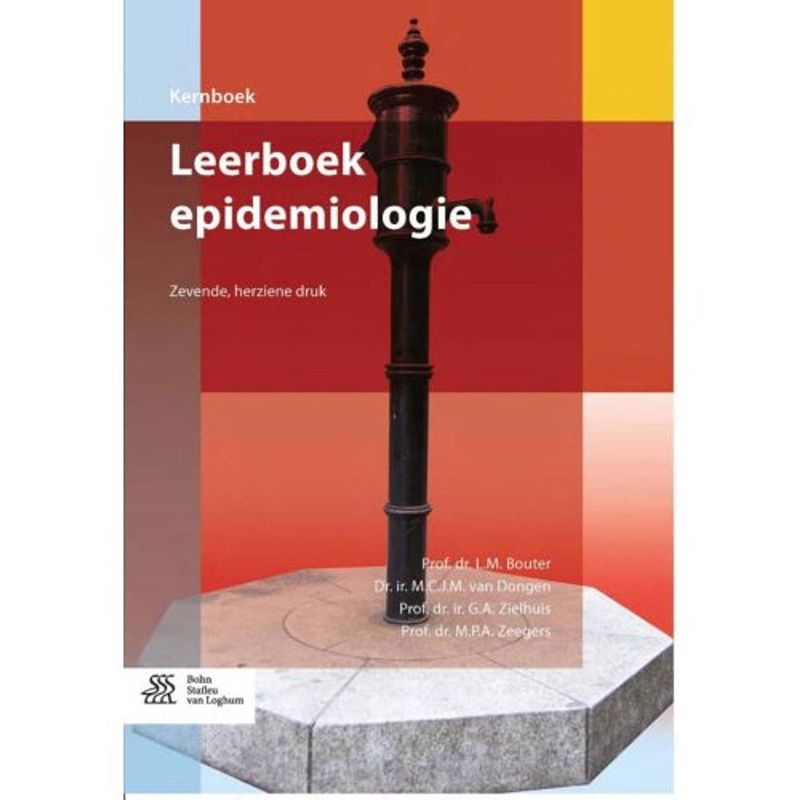 Foto van Leerboek epidemiologie - kernboek