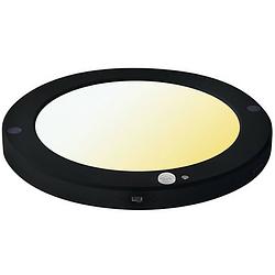 Foto van Led plafondlamp met bewegingssensor + dag en nacht sensor - 18w - aanpasbare kleur cct - 360° zichthoek - opbouw/inbouw