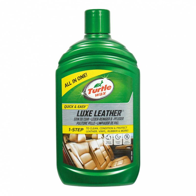 Foto van Turtle wax 52869 reiniger gl luxe leather 500ml