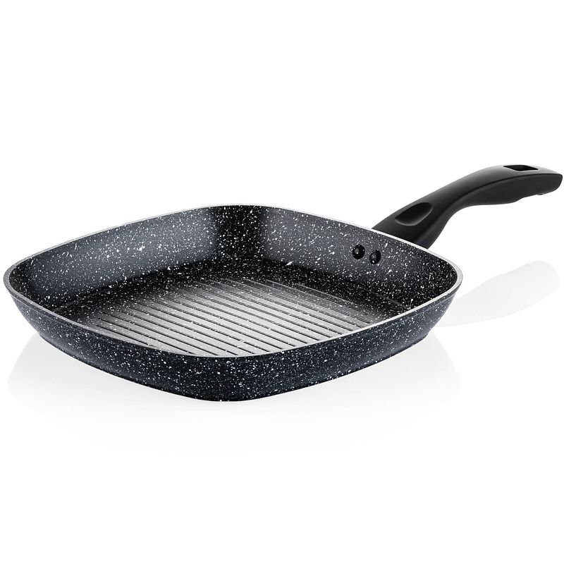 Foto van Westinghouse grillpan 28 cm black marble