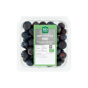 Foto van Jumbo blauwe bessen biologisch 125g