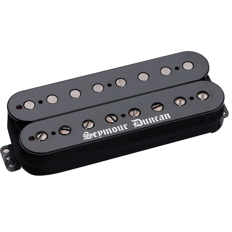 Foto van Seymour duncan black winter humbucker bridge 8-string black 8-snarig gitaarelement