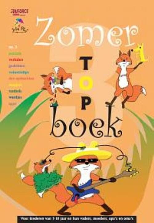 Foto van Zomertopboek - itie van den berg, jules plus - paperback (9789492131386)