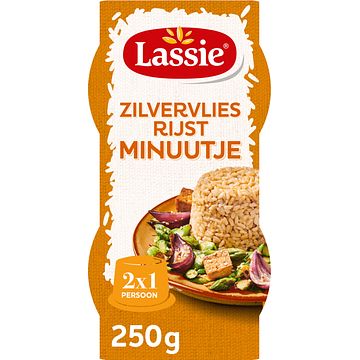 Foto van Lassie zilvervliesrijst minuutje 2 x 125g bij jumbo