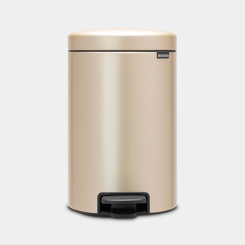 Foto van Brabantia newicon pedaalemmer 12 liter metallic gold