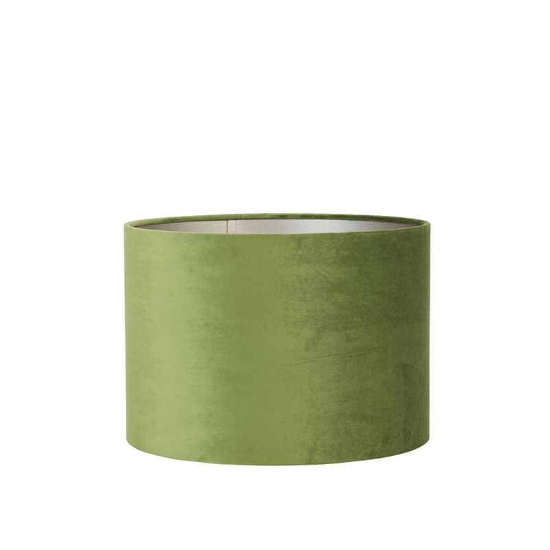 Foto van Light & living - lampenkap velours - 35x35x30 - groen