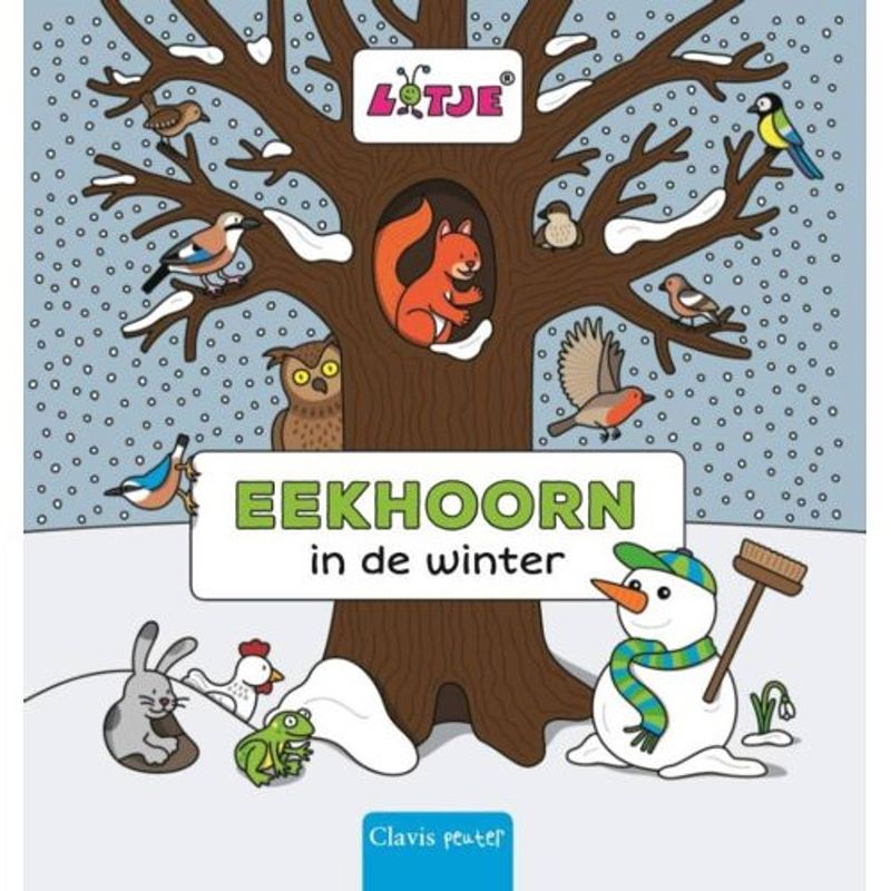 Foto van Eekhoorn in de winter