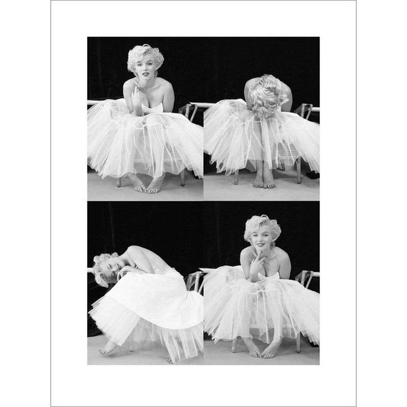 Foto van Pyramid marilyn monroe ballerina sequence kunstdruk 60x80cm