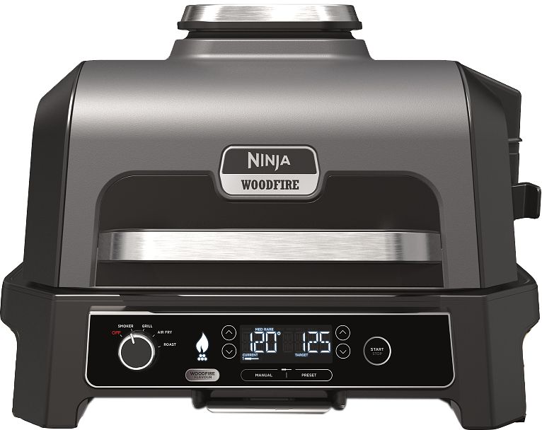 Foto van Ninja woodfire elektrische bbq grill en smoker og850eu