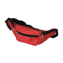 Foto van Heuptasje/fanny pack rood 29 x 10 x 6 cm festival musthave - heuptassen