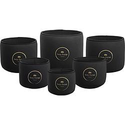 Foto van Meinl csbpsset singing bowl sleeve set bescherm hoezen voor klankschalen