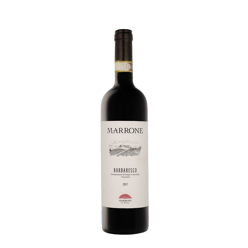 Foto van Barbaresco marrone 2017 docg wijn