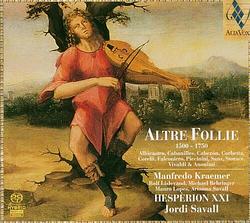 Foto van Altre follie 1500 - 1750 - cd (7619986398440)