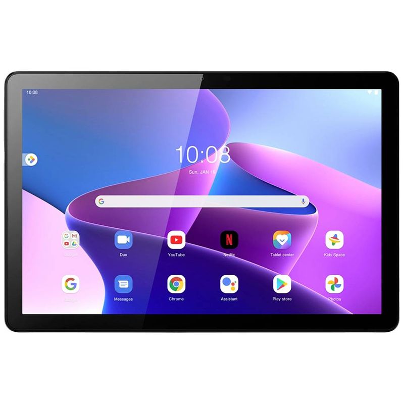 Foto van Lenovo tab m10 (3e generatie) lte/4g, wifi 64 gb grijs android tablet 25.7 cm (10.1 inch) 1.8 ghz android 11 1920 x 1200 pixel