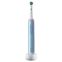 Foto van Oral b pro 3 3000 cross action tandenborstel blauw