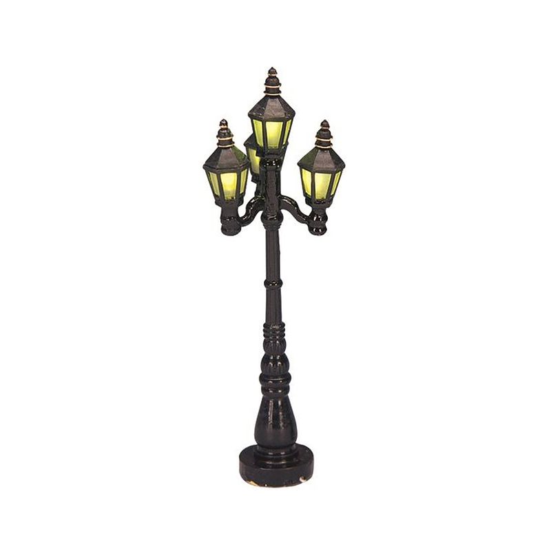Foto van Lemax - 'sold english street lamp's - verlicht accessoire - exclusief adapter