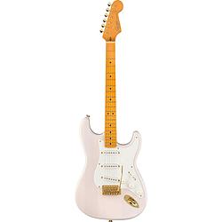 Foto van Squier fsr classic vibe 50s stratocaster white blonde gold hardware mn elektrische gitaar