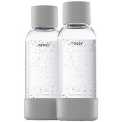 Foto van Mysoda pet-fles 0,5l bottle 2 pack gray grijs