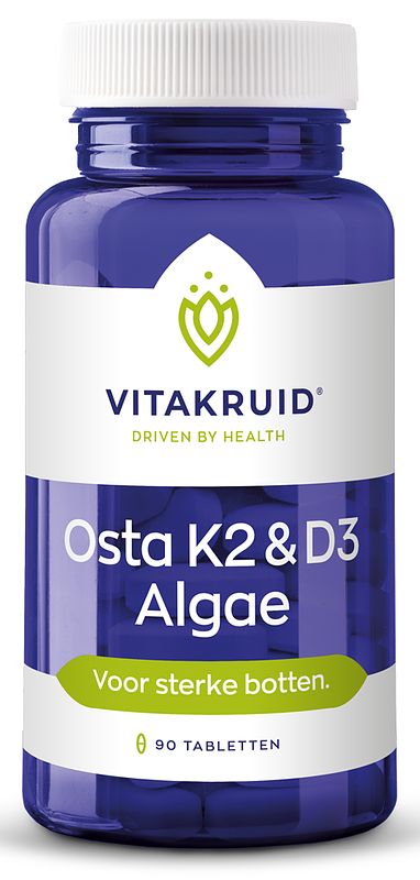 Foto van Vitakruid osta k2 & d3 algae tabletten